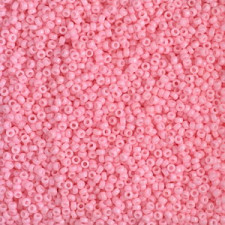 Miyuki rocailles Perlen 15/0 - Duracoat opaque light carnation pink 15-4466